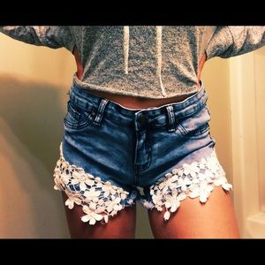 angel kiss los angels jean shorts
